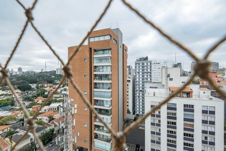 Vista da Sala de apartamento para alugar com 3 quartos, 100m² em Pinheiros, São Paulo