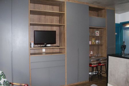 Studio à venda com 30m², 1 quarto e sem vagaSala/cozinha
