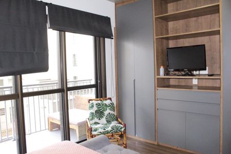 Vista do Quarto de kitnet/studio à venda com 1 quarto, 30m² em República, São Paulo