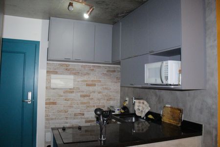 Sala/cozinha de kitnet/studio à venda com 1 quarto, 30m² em República, São Paulo