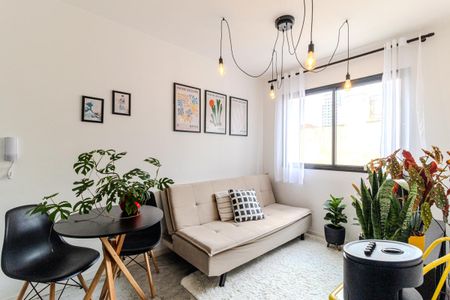 Sala de apartamento para alugar com 1 quarto, 25m² em Vila Buarque, São Paulo