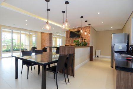 Apartamento para alugar com 55m², 2 quartos e 1 vagaÁrea comum - Salão de festas