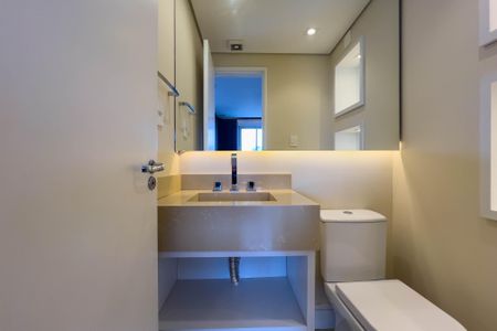 Apartamento à venda com 63m², 1 quarto e 2 vagasLavabo