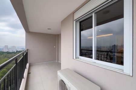 Varanda da Sala de apartamento à venda com 1 quarto, 63m² em Vila Monumento, São Paulo