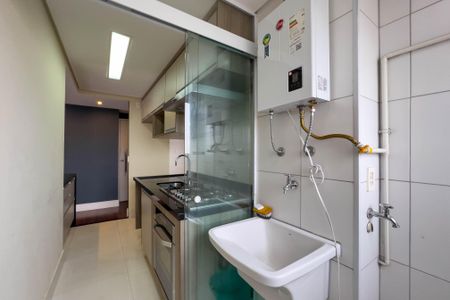 Apartamento à venda com 63m², 1 quarto e 2 vagasÁrea de serviço