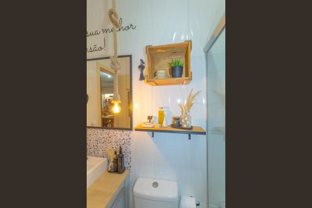 Casa de condomínio para alugar com 42m², 2 quartos e 1 vaga Casa de condomínio para alugar com 42m², 2 quartos e 1 vagaBanheiro