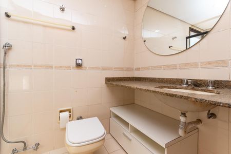 Banheiro do quarto 3 Suíte de apartamento para alugar com 3 quartos, 246m² em Perdizes, São Paulo