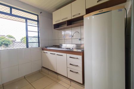 Cozinha - Armários de casa para alugar com 1 quarto, 36m² em Campo Comprido, Curitiba