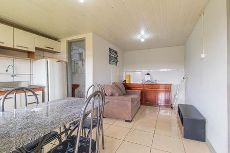 Sala/Cozinha de casa para alugar com 1 quarto, 36m² em Campo Comprido, Curitiba