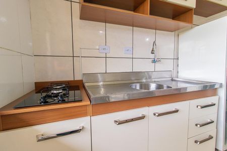 Cozinha - Armários de casa para alugar com 1 quarto, 36m² em Campo Comprido, Curitiba