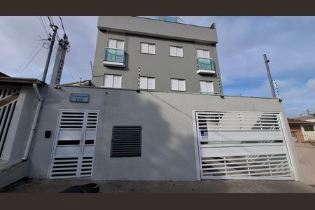Fachada de apartamento para alugar com 2 quartos, 52m² em Vila Scarpelli, Santo André