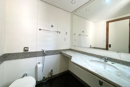 Banheiro de apartamento para alugar com 1 quarto, 50m² em São Pedro, Belo Horizonte