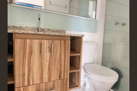 Apartamento para alugar com 55m², 2 quartos e 1 vagaBanheiro social