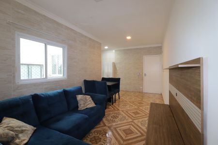 Sala de apartamento à venda com 2 quartos, 90m² em Vila Pires, Santo André