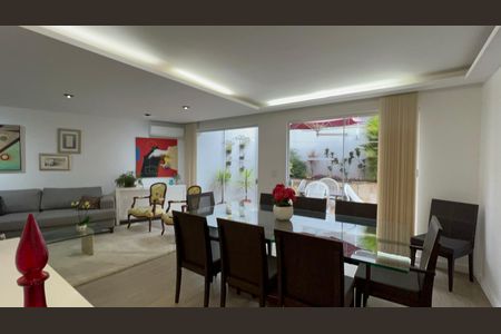 Sala de Jantar de casa à venda com 6 quartos, 300m² em Vila Madalena, São Paulo