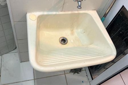Cozinha e Área de Serviço de apartamento para alugar com 2 quartos, 52m² em Jardim Monte Alegre, Taboão da Serra