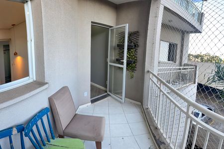 Varanda de apartamento para alugar com 2 quartos, 52m² em Jardim Monte Alegre, Taboão da Serra