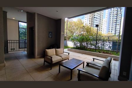 Apartamento para alugar com 55m², 1 quarto e 1 vagaHall