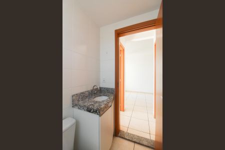 Apartamento à venda com 57m², 2 quartos e 2 vagasBanheiro Social