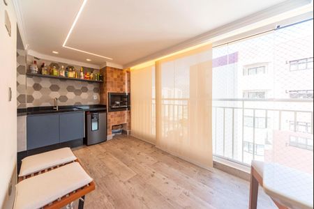 Varanda da Sala de apartamento à venda com 3 quartos, 82m² em Vila Valparaiso, Santo André