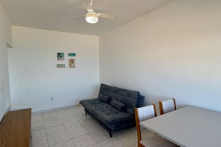 Sala de apartamento para alugar com 1 quarto, 52m² em José Menino, Santos
