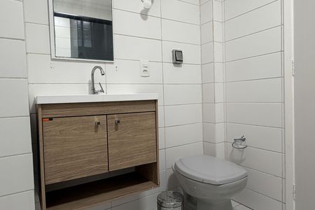 Apartamento para alugar com 52m², 1 quarto e sem vagaBanheiro
