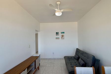 Sala de apartamento para alugar com 1 quarto, 52m² em José Menino, Santos