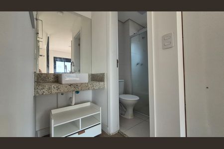 Studio para alugar com 44m², 1 quarto e 1 vaga Studio para alugar com 44m², 1 quarto e 1 vagaBanheiro