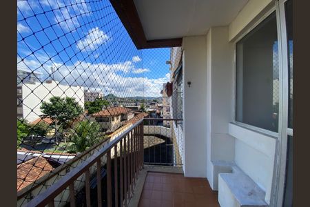 Varanda da Sala de apartamento para alugar com 2 quartos, 50m² em Engenho de Dentro, Rio de Janeiro