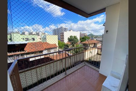 Varanda da Sala de apartamento para alugar com 2 quartos, 50m² em Engenho de Dentro, Rio de Janeiro