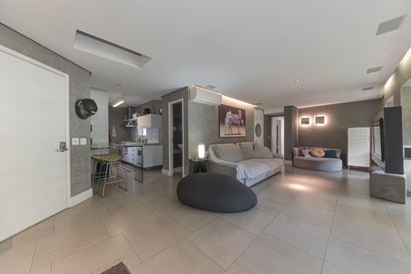 Sala de apartamento à venda com 3 quartos, 126m² em Vila Gertrudes, São Paulo