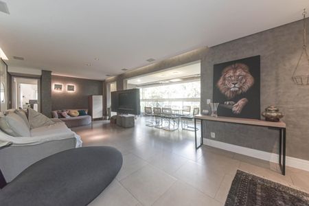Sala de apartamento à venda com 3 quartos, 126m² em Vila Gertrudes, São Paulo
