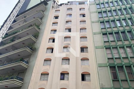 Apartamento para alugar com 44m², 1 quarto e sem vaga Apartamento para alugar com 44m², 1 quarto e sem vagaFachada