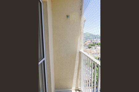 Varanda da Sala de apartamento para alugar com 2 quartos, 48m² em Todos Os Santos, Rio de Janeiro