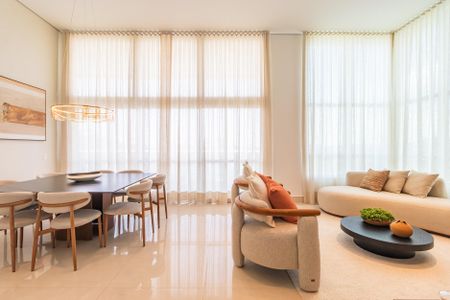 Sala de apartamento à venda com 4 quartos, 387m² em Alphaville Empresarial, Barueri