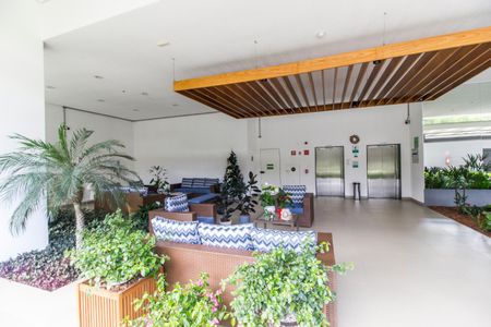 Apartamento à venda com 50m², 1 quarto e 1 vaga Apartamento à venda com 50m², 1 quarto e 1 vagaHall social