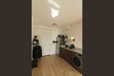Cozinha de kitnet/studio para alugar com 1 quarto, 36m² em Vila Angelina, São Bernardo do Campo