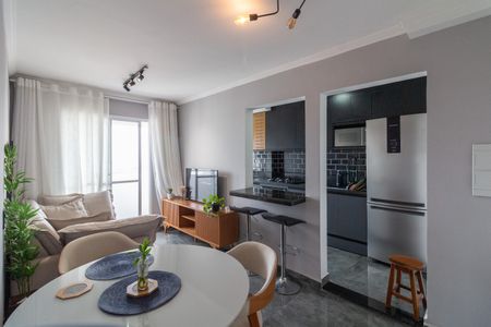 Sala de apartamento para alugar com 2 quartos, 50m² em Jaguaré, São Paulo