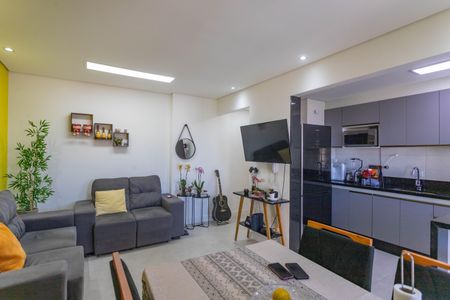 Sala  de apartamento para alugar com 2 quartos, 64m² em Centro, Diadema