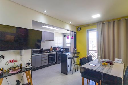 Sala de apartamento para alugar com 2 quartos, 64m² em Centro, Diadema