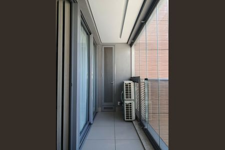 Varanda do Studio de kitnet/studio para alugar com 1 quarto, 30m² em Pinheiros, São Paulo