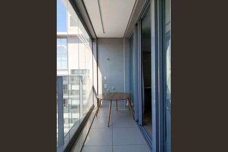 Varanda do Studio de kitnet/studio para alugar com 1 quarto, 30m² em Pinheiros, São Paulo