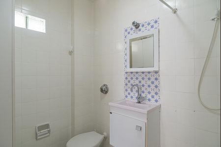 Banheiro de kitnet/studio à venda com 1 quarto, 30m² em Jardim Paulista, São Paulo