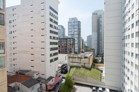 Vista da Sala/Quarto de kitnet/studio à venda com 1 quarto, 30m² em Jardim Paulista, São Paulo