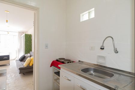 Studio à venda com 30m², 1 quarto e sem vagaCozinha