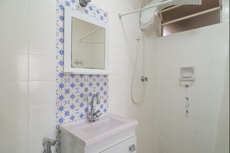 Banheiro de kitnet/studio à venda com 1 quarto, 30m² em Jardim Paulista, São Paulo
