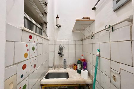 Cozinha de kitnet/studio para alugar com 1 quarto, 35m² em Copacabana, Rio de Janeiro