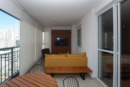 Varanda Gourmet de apartamento para alugar com 2 quartos, 96m² em Barra Funda, São Paulo