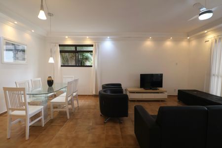 Sala de apartamento para alugar com 4 quartos, 220m² em Barra Funda, Guarujá