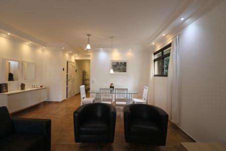 Sala de apartamento para alugar com 4 quartos, 220m² em Barra Funda, Guarujá